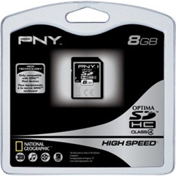 Minne PNY SDHC high speed Optima 8GB