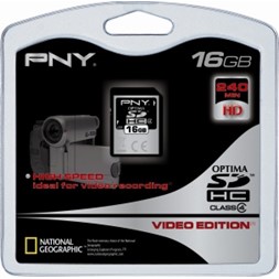 Minne PNY SDHC high speed Optima 16GB