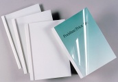 Omslag liminnbinding GBC 1.5mm hvit(100)