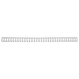 Metallspiral GBC 8mm 34r 3:1 sølv (100)