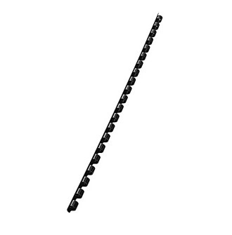 Plastspiral LEITZ 6mm sort (100)