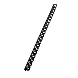 Plastspiral LEITZ 12mm sort (100)