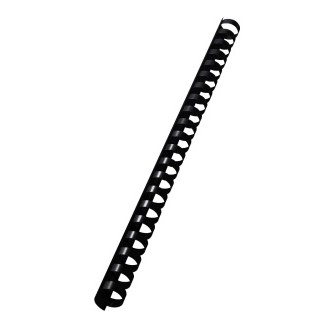 Plastspiral LEITZ 16mm sort (100)
