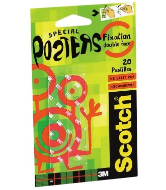 Putetape SCOTCH® 17x17mm (20)