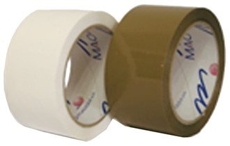 Emballasjetape PP 50mmx66m brun