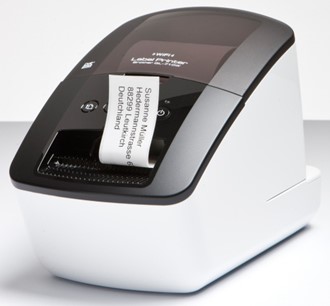Etikettskriver BROTHER QL710W - inkl 4ruller DK