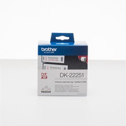 Etikett BROTHER DK22251 62mmx15,24m