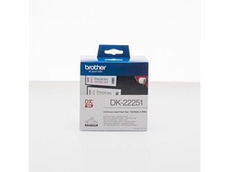 Etikett BROTHER DK22251 62mmx15,24m