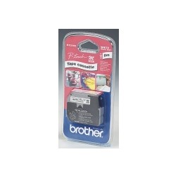 Tape BROTHER MK231BZ 12mmx8m sort på hvi