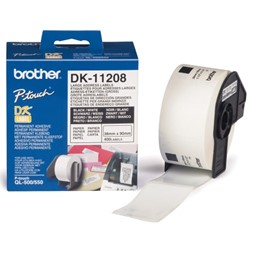 Etikett BROTHER DK11208 adr 38x90mm 400