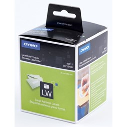 Etikett DYMO adresse 89x36mm (2x260)