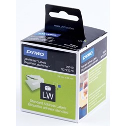 Etikett DYMO adresse 28x89mm (2x130) 99010