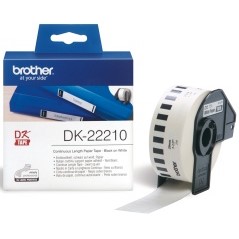 Etikett BROTHER DK22210 pap 29mmx30,48m