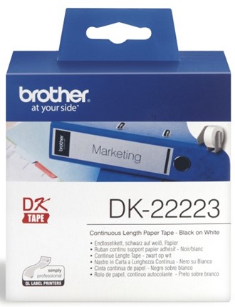 Etikett BROTHER DK22223 pap 50mmx30,48m