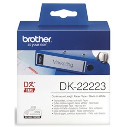 Etikett BROTHER DK22223 pap 50mmx30,48m