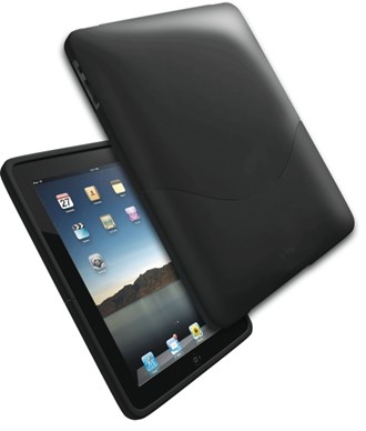 iPadomslag IFROGZ Luxe plast sort