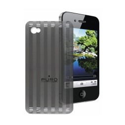 iPhoneomslag PURO Plasma 4G sort