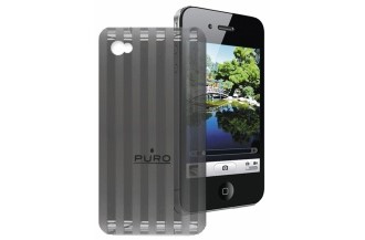 iPhoneomslag PURO Plasma 4G sort
