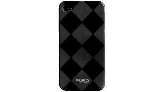 iPhoneomslag PURO Rhomby 4G sort