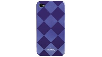 iPhoneomslag PURO Rhomby 4G blå