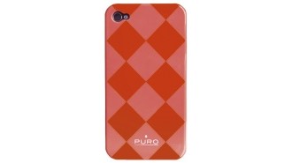 iPhoneomslag PURO Rhomby 4G orange