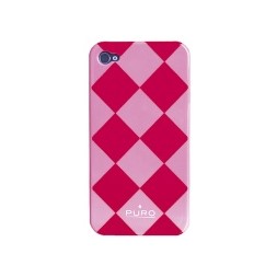iPhoneomslag PURO Rhomby 4G rosa
