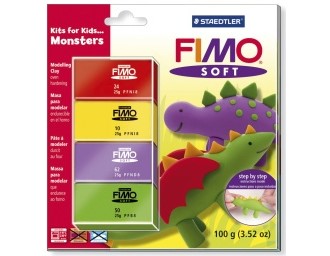 Modelleringsleire FIMO soft 8024 Monster