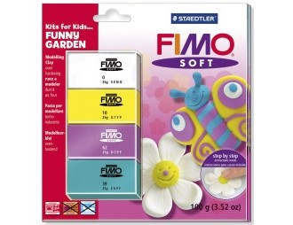 Modelleringsleire FIMO soft 8024 Garden