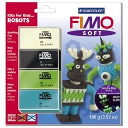 Modelleringsleire FIMO soft 8024 Robots