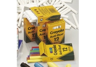 Kritt CRAYOLA hvit (12)