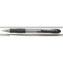 Kulepenn PILOT Supergrip M sort 1.0