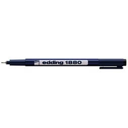 Fiberpenn EDDING 1880 0,3mm sort