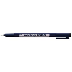 Fiberpenn EDDING 1880 0,5mm sort