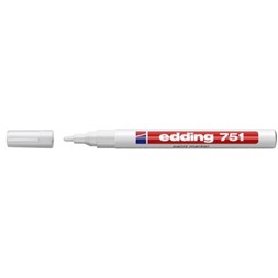 Paintmarker EDDING 751M hvit