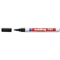 Paintmarker EDDING 751M sort