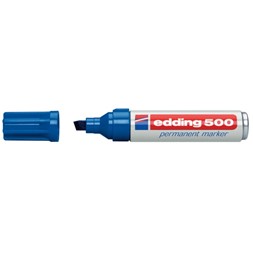 Merkepenn EDDING 500 blå