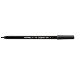 Kalligrafipenn EDDING 1255 2,0mm sort