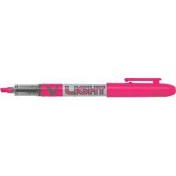 Tekstmarker PILOT V Liquid Light rosa