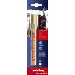 Merkepenn EDDING 750B DIY gull (1)