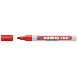 Paintmarker EDDING 750B rød