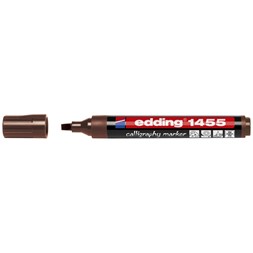 Kalligrafipenn EDDING 1455 1-5mm brun