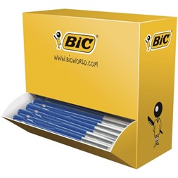 Kulepenn BIC M10 Clic M blå (100)