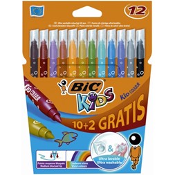Fiberpenn Bic Kids Couleur (12)