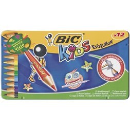 Fargeblyant BIC Evolution metallboks(18)