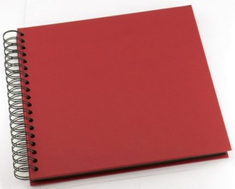 Fotoalbum GRIEG medium 40 sider rødt