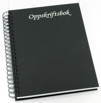 Oppskriftsbok GRIEG 160 S. Spiral Sort