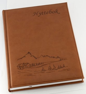 Hyttebok GRIEG 192S. Ulinj. Fjell Brun