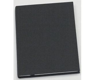 Skrivebok GRIEG Trend A6 128s lin sort