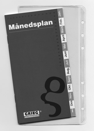Plastlomme mnd.plan GRIEG A6