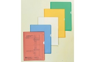 Plastomslag ESSELTE A4 105my gul (10)
